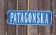 Nom de la Rue Patagone en Pologne...